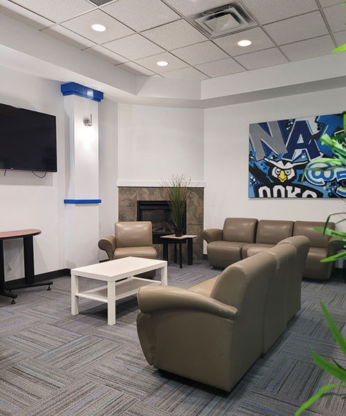 athletics and recreation office at NAIT