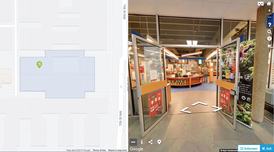 nait campus view map tool