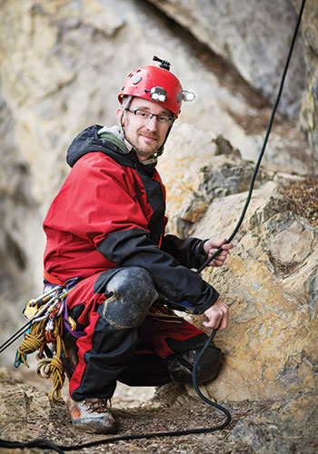 dave critchley bat researcher, caver, NAIT instructor and alum