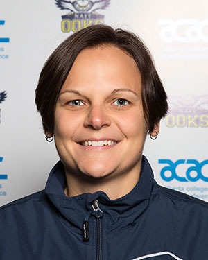 Deanna Martin, head coach of the NAIT Ooks women's hockey team