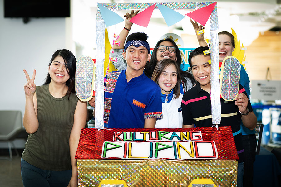 filipino students at NAIT's Mosaic Festival