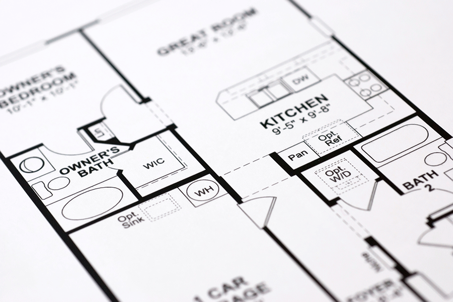 home floorplan blueprint