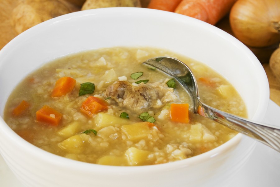vegetable and barley soup